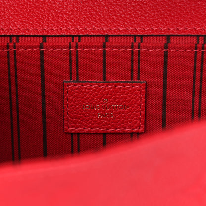Louis Vuitton Empreinte Pochette Metis Scarlet 6 of 10