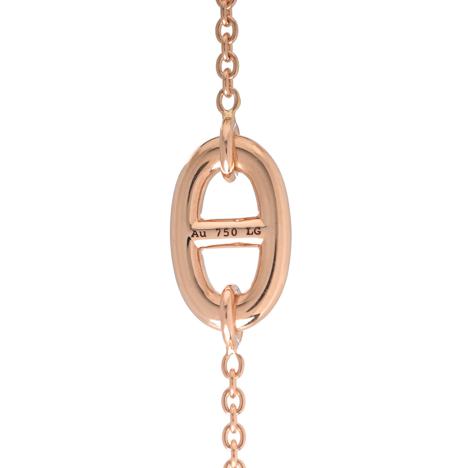 Hermes 18K Rose Gold PM Farandole Bracelet LG 4 of 5