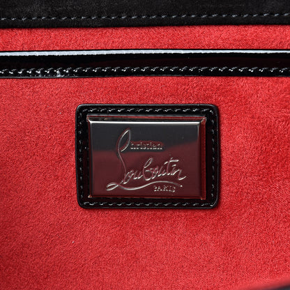 Christian Louboutin Patent So Kate Baguette Clutch Black 6 of 9