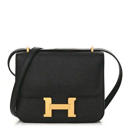 Hermes Epsom Constance 18 Black 1 of 12