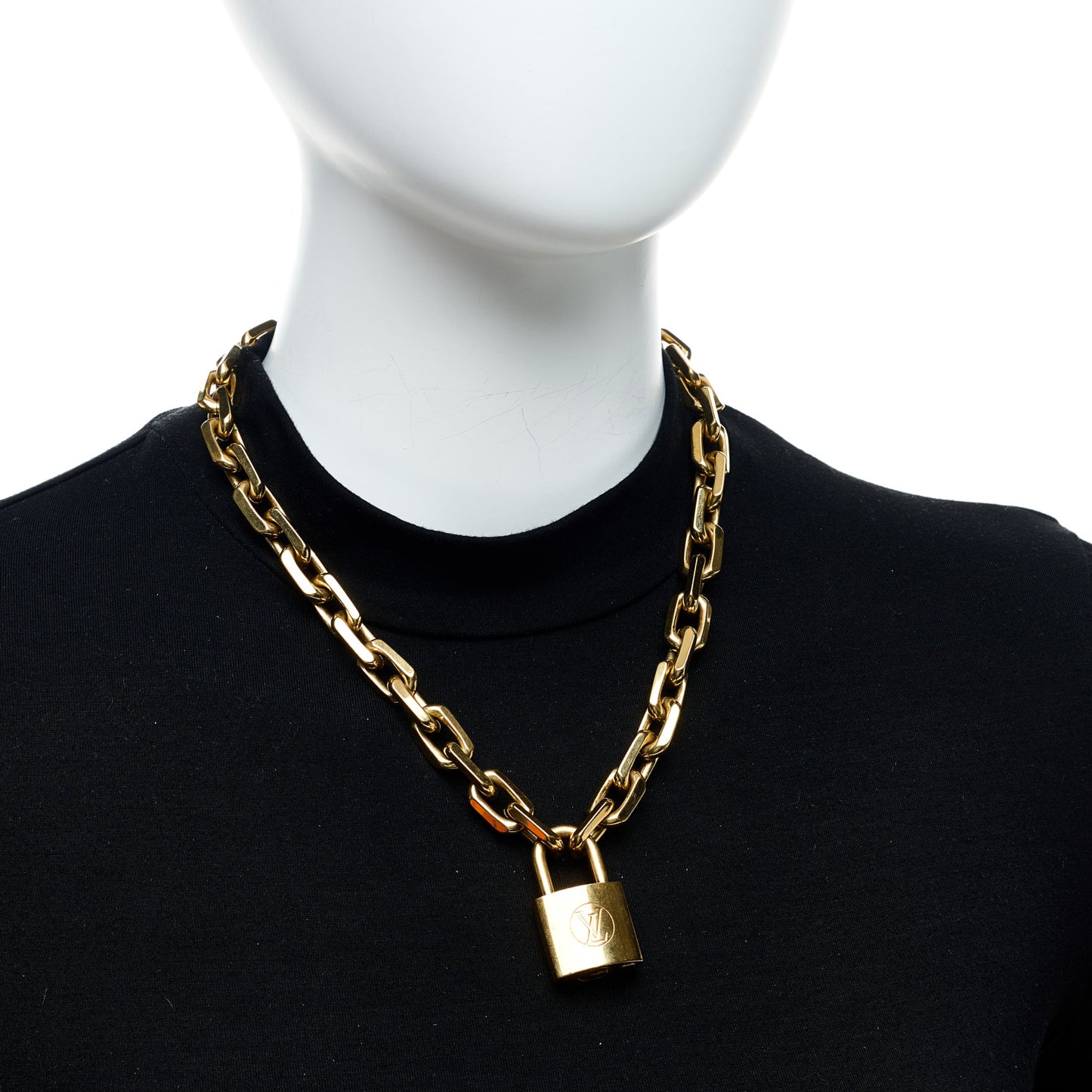 LV Edge Necklace Cadenas Gold