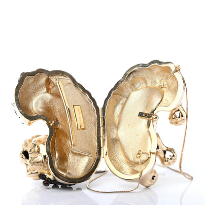 Judith Leiber Swarovski Crystal Ming Foo Dog Minaudiere Clutch 4 of 4