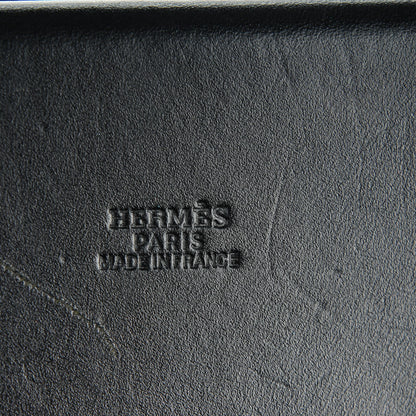 Hermes Toile Vache Hunter Herbag Cabas MM Black 6 of 12