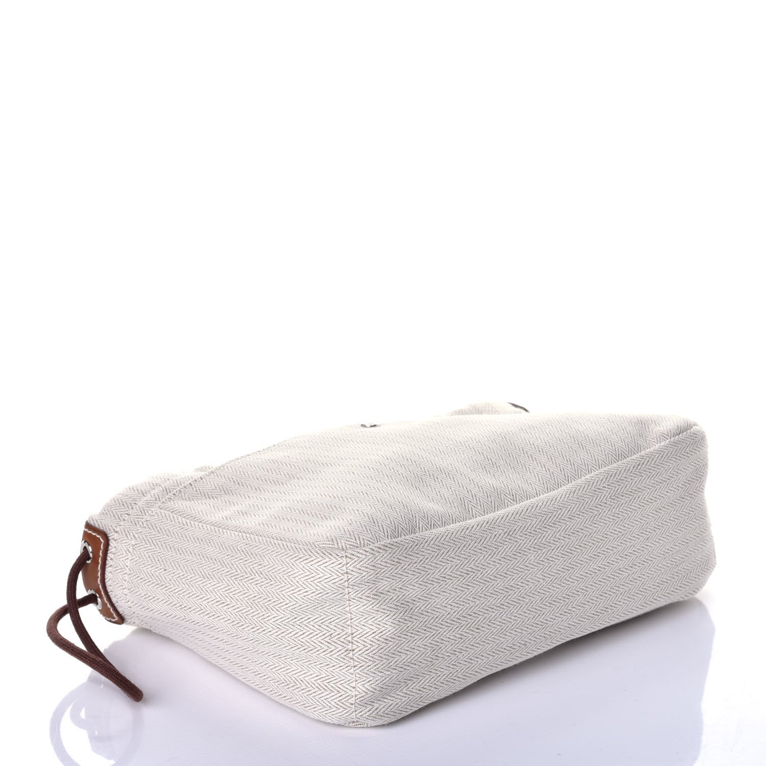 Hermes Canvas Barenia Fourbi 20 PM Pouch Naturel Fauve 4 of 10
