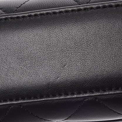 Chanel Lambskin Quilted Extra Mini Wallet On Chain WOC Black 9 of 9