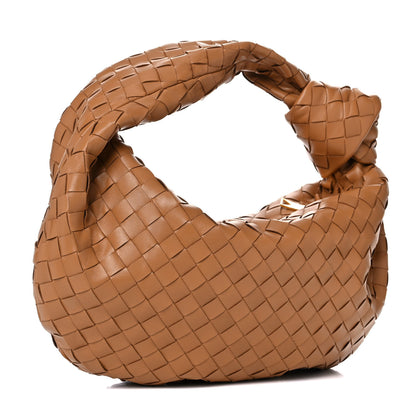 Bottega Veneta Nappa Intrecciato Teen Jodie Hobo Caramel 2 of 7