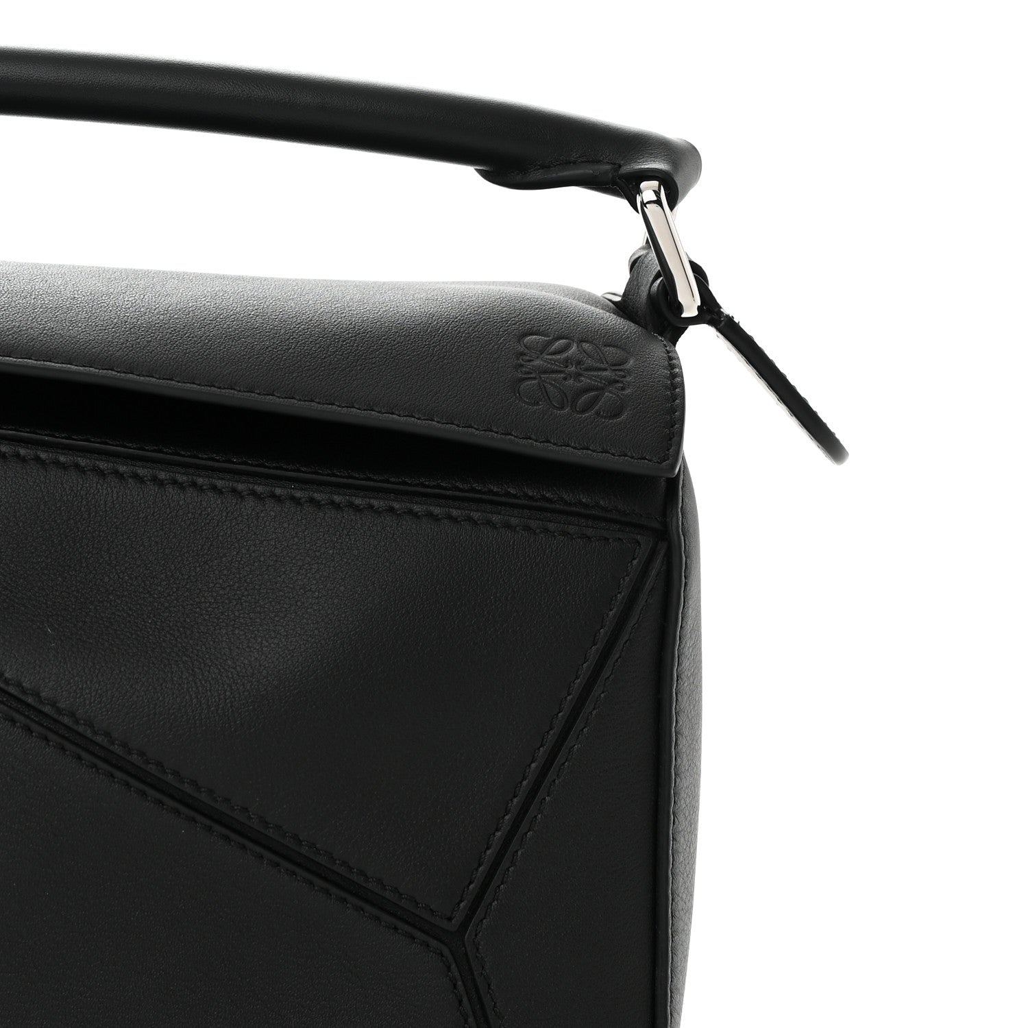Loewe Calfskin Small Puzzle Bag Black 7 of 14