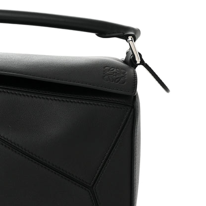 Loewe Calfskin Small Puzzle Bag Black 7 of 14