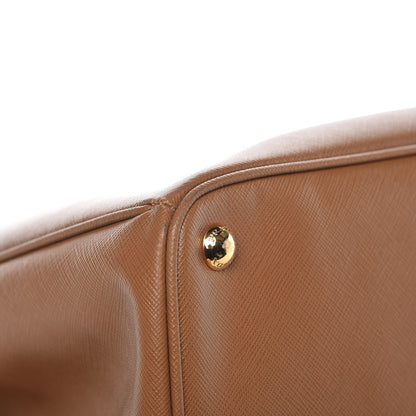 Prada Saffiano Lux Large Tote Caramel 10 of 12