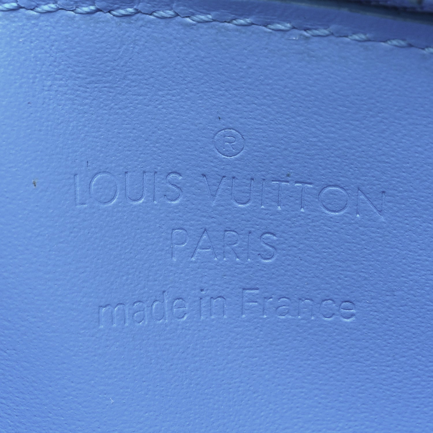 Louis Vuitton Vernis Valentine Key Pouch Light Blue 6 of 12