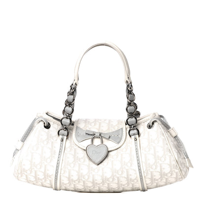 Christian Dior Monogram Romantique Trotter Bag Grey 1 of 12