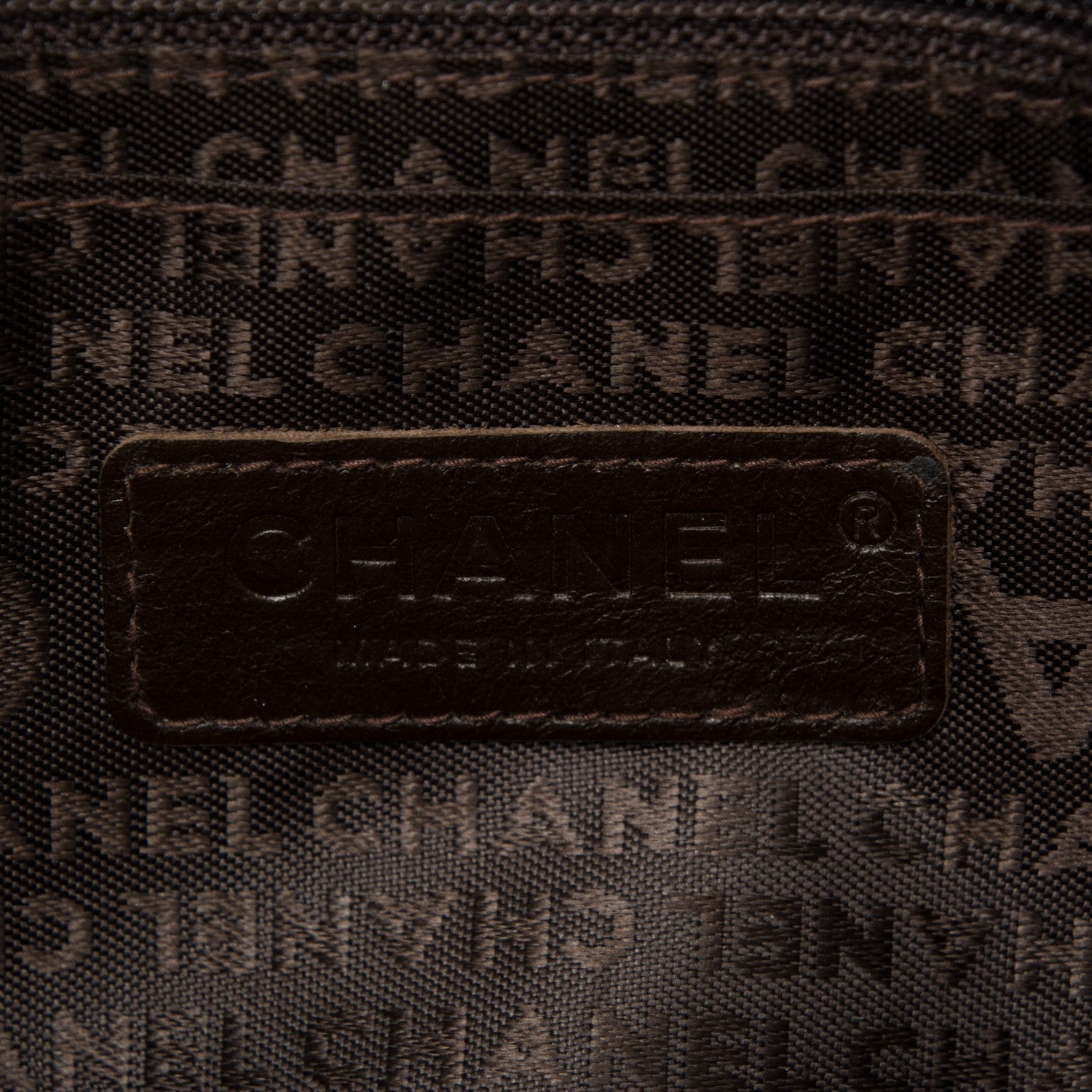 Chanel Lambskin Chain Flap Taupe 6 of 8
