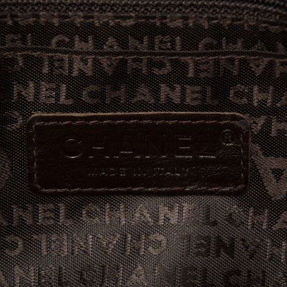 Chanel Lambskin Chain Flap Taupe 6 of 8