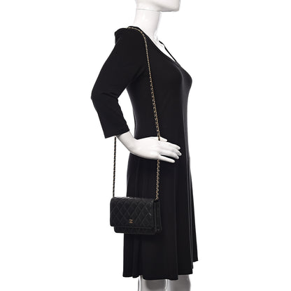 Chanel Caviar Quilted Wallet On Chain WOC Black 2 of 11