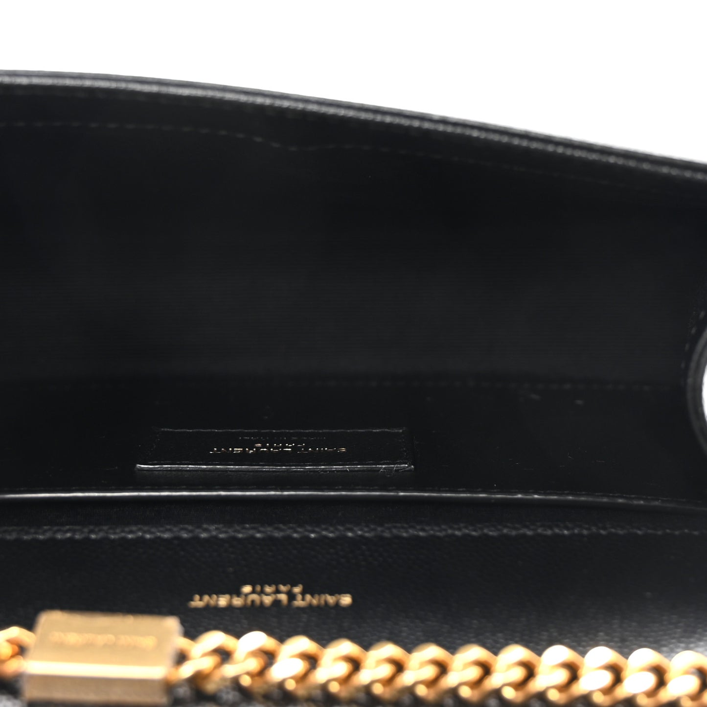 Grain De Poudre Small Monogram Kate Satchel Black