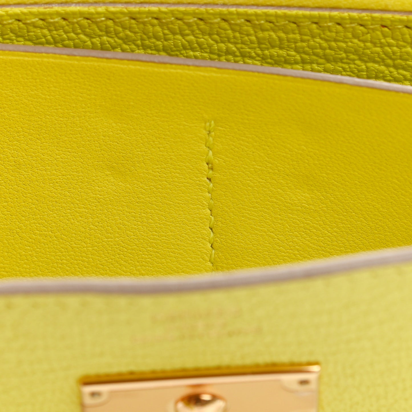 Chevre Mysore Kelly Longue Wallet Lime