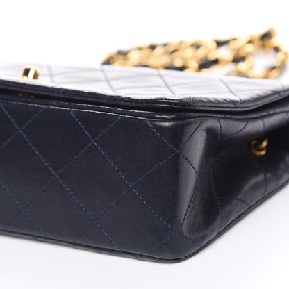 Chanel Lambskin Quilted Mini Flap Navy 10 of 10