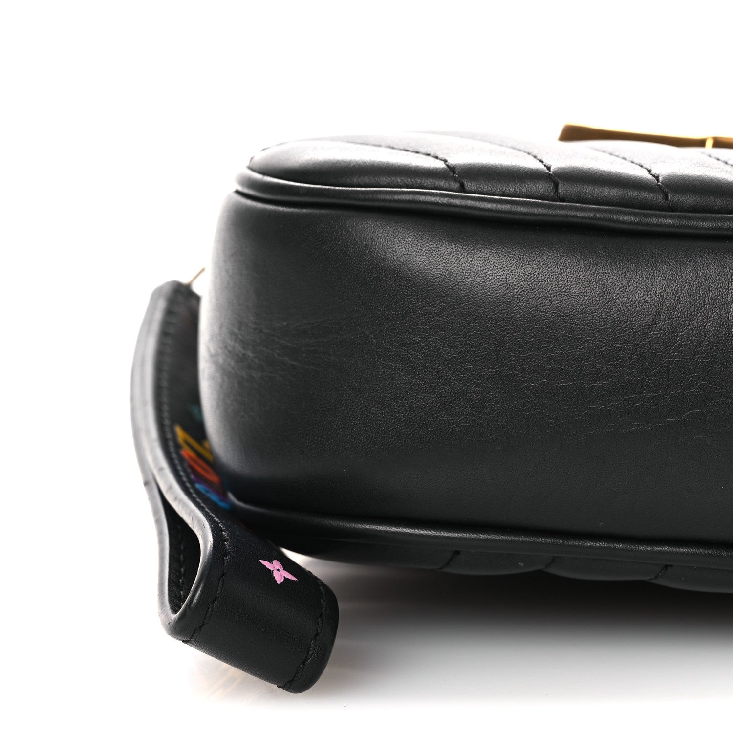 Louis Vuitton Calfskin New Wave Heart Bag Black 9 of 12