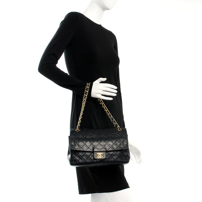 Chanel Lambskin Medium Single Flap Black 2 of 8