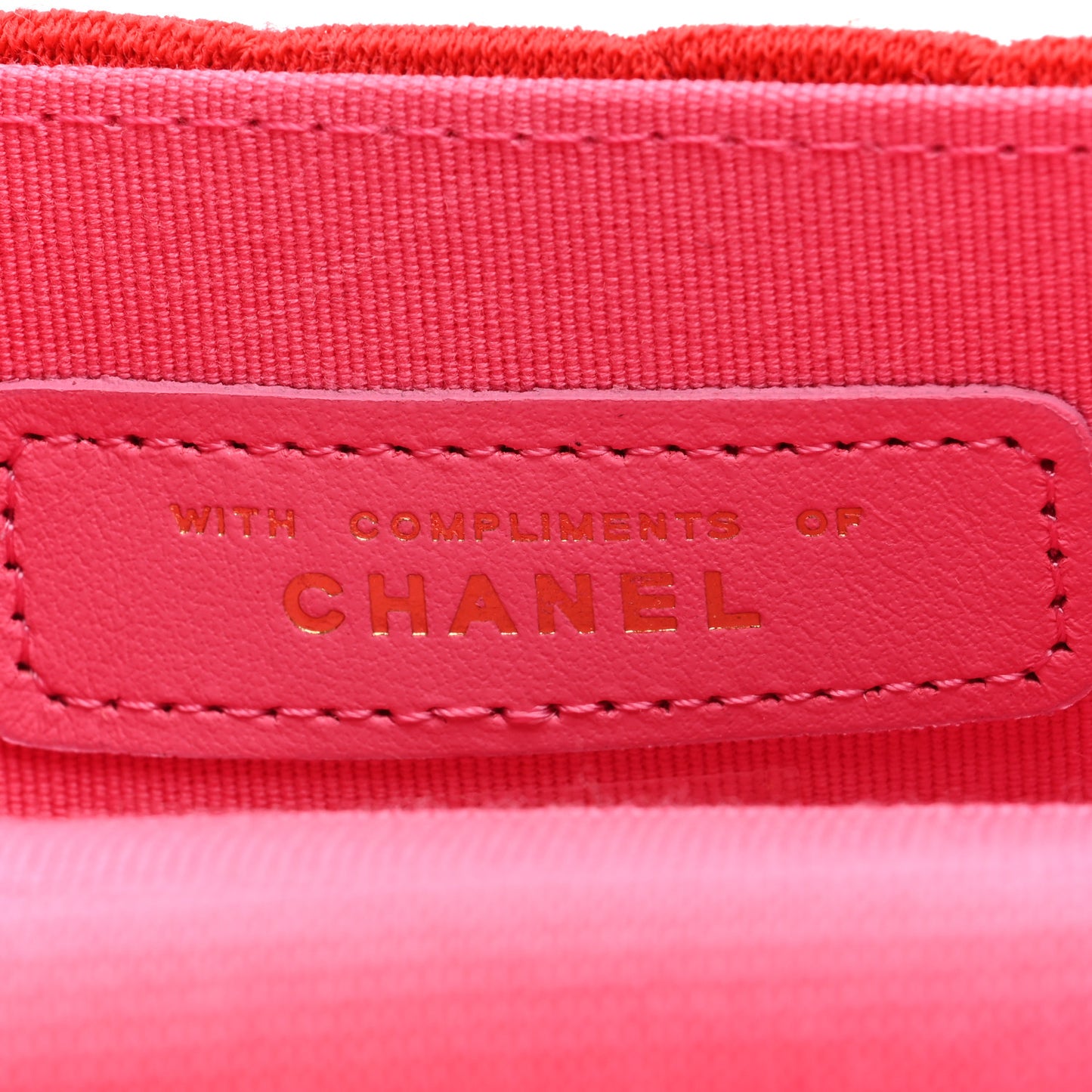 Jersey Quilted Micro Mini Flap Red