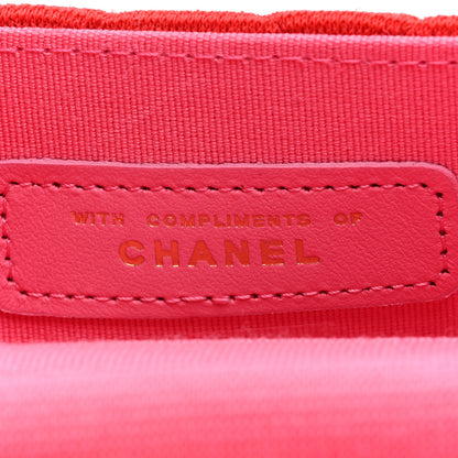 Chanel Jersey Quilted Micro Mini Flap Red 7 of 11