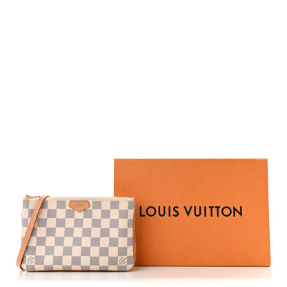 Louis Vuitton Damier Azur Double Zip Pochette 10 of 10