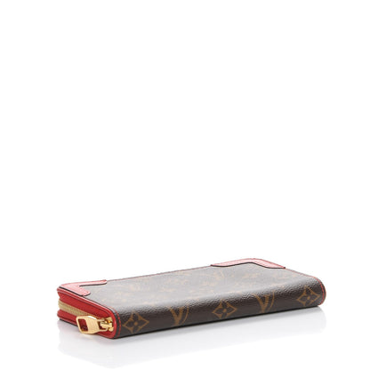 Louis Vuitton Monogram Retiro Zippy Wallet Cherry 4 of 7