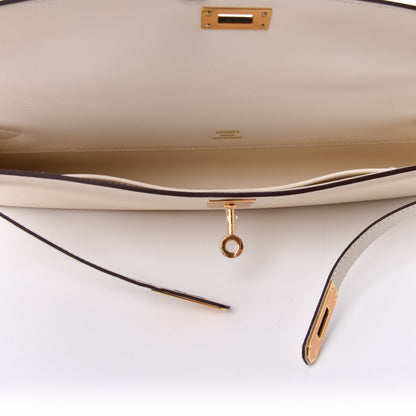 Hermes Swift Kelly Cut Clutch Pochette Nata 4 of 9