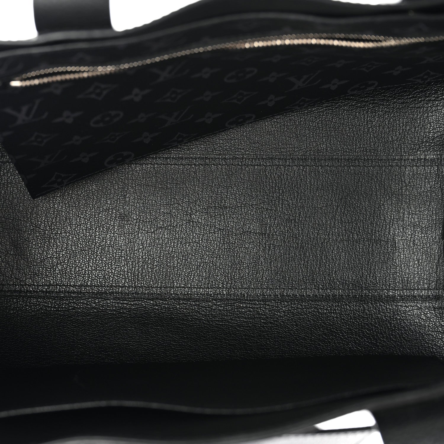 Louis Vuitton Taurillon Monogram Eclipse Cabas Voyage Black 5 of 13