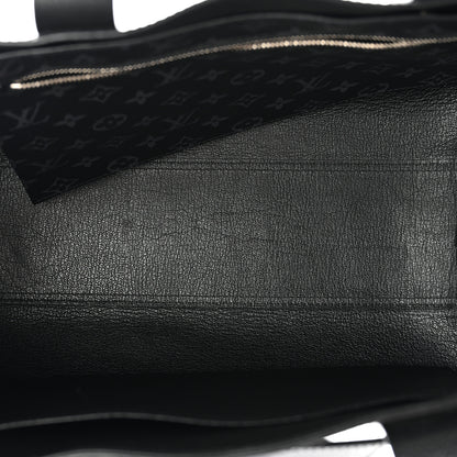 Louis Vuitton Taurillon Monogram Eclipse Cabas Voyage Black 5 of 13