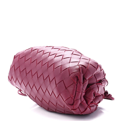 Bottega Veneta Nappa Intrecciato The Mini Pouch Amaranto 10 of 12