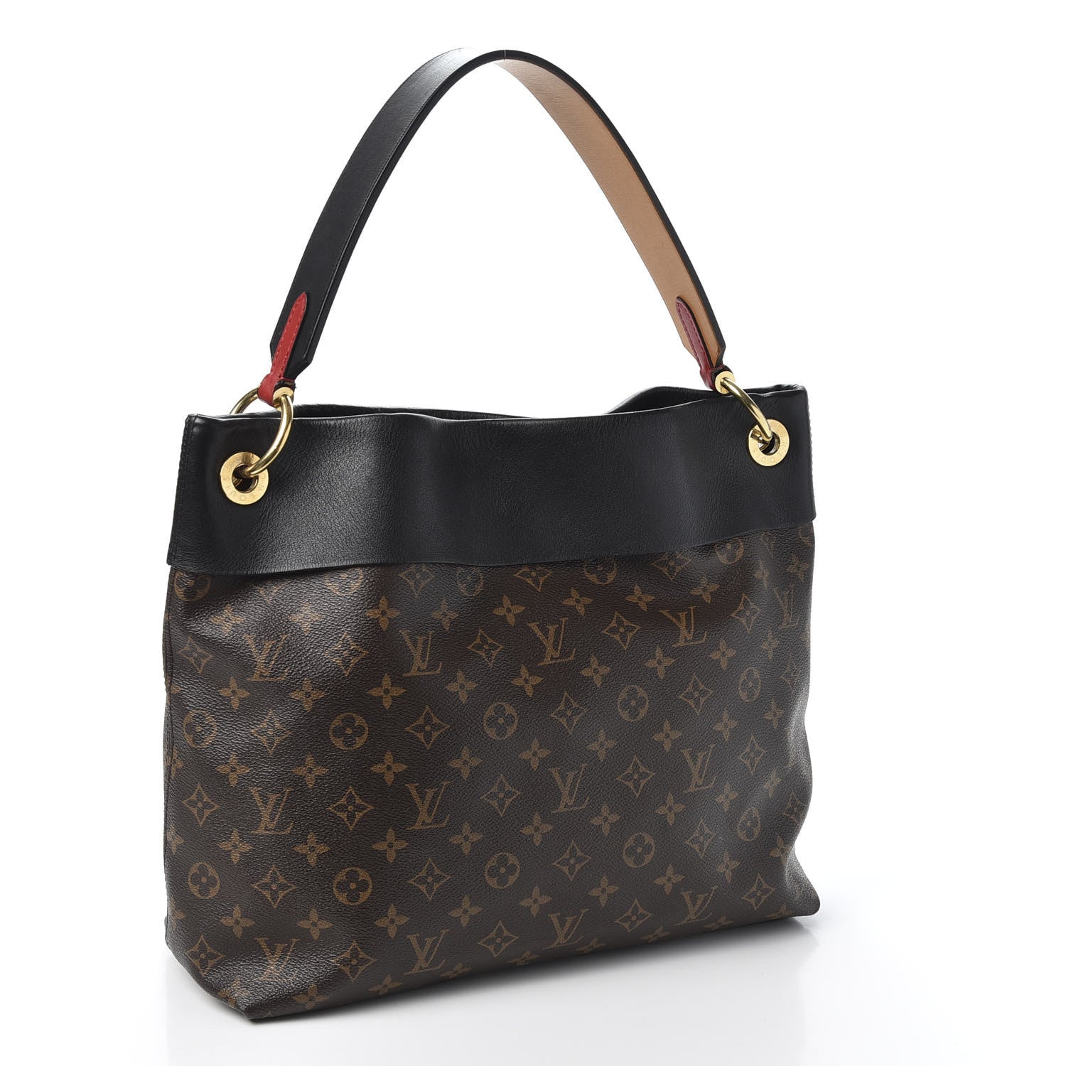 Louis Vuitton Monogram Tuileries Hobo Black 2 of 10