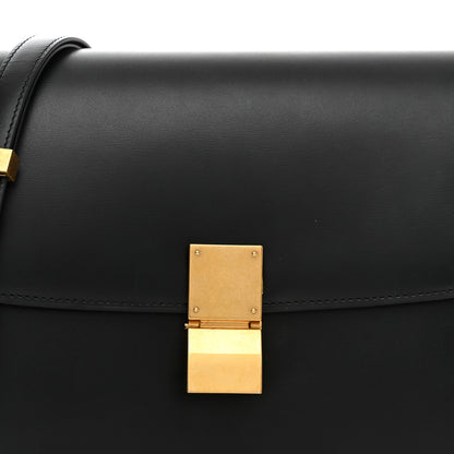Celine Box Calfskin Medium Classic Box Flap Bag Black 8 of 11