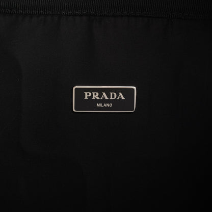 Prada Tessuto Nylon Double Buckle Backpack Black 7 of 7