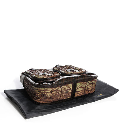 Fendi Python Zucca Spalmati B Bag Tobacco 4 of 9