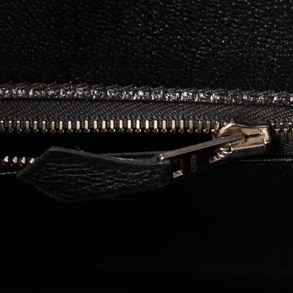 Hermes Togo Birkin 25 Black 16 of 32