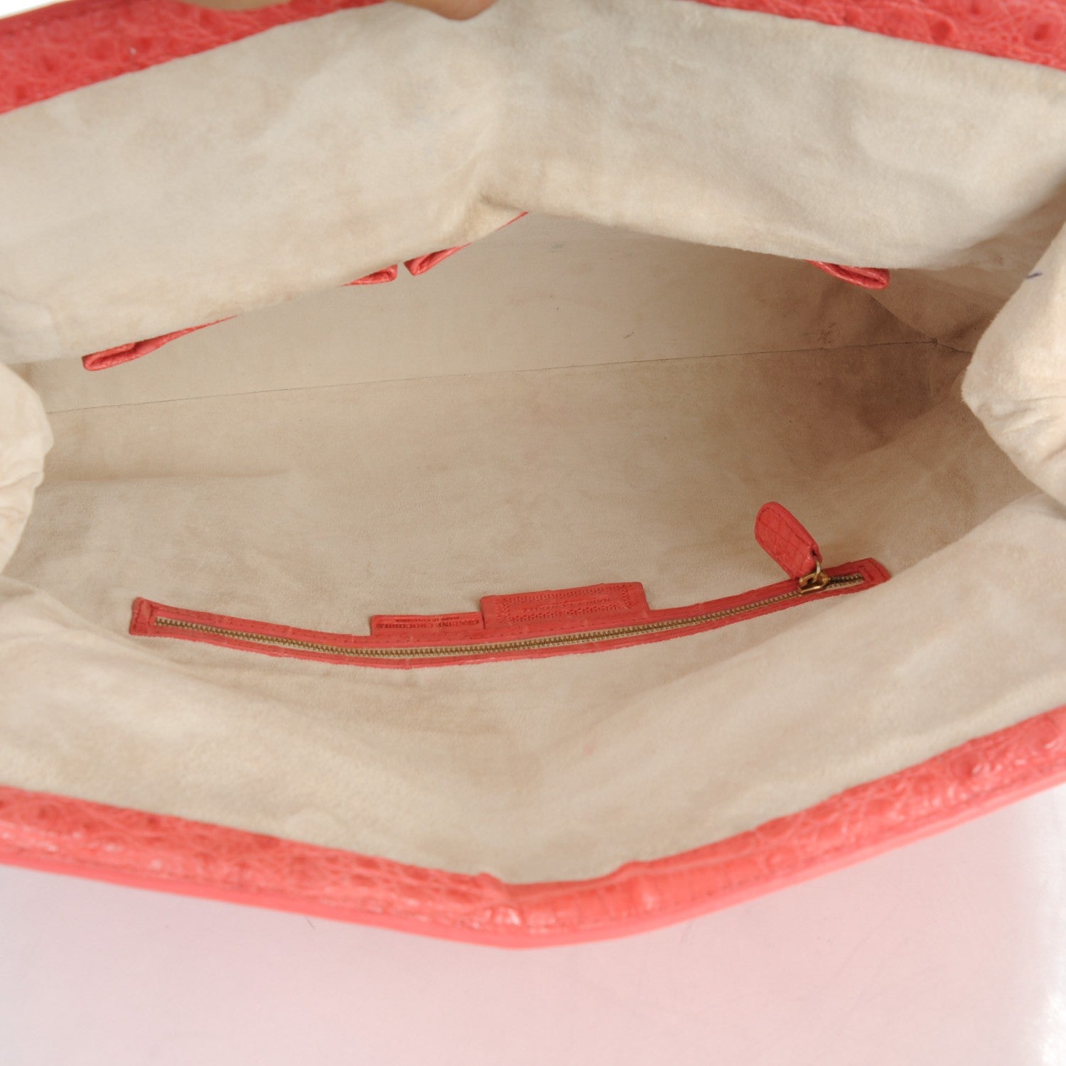 Nancy Gonzalez Shiny Crocodile Foldover Clutch Pink 5 of 7