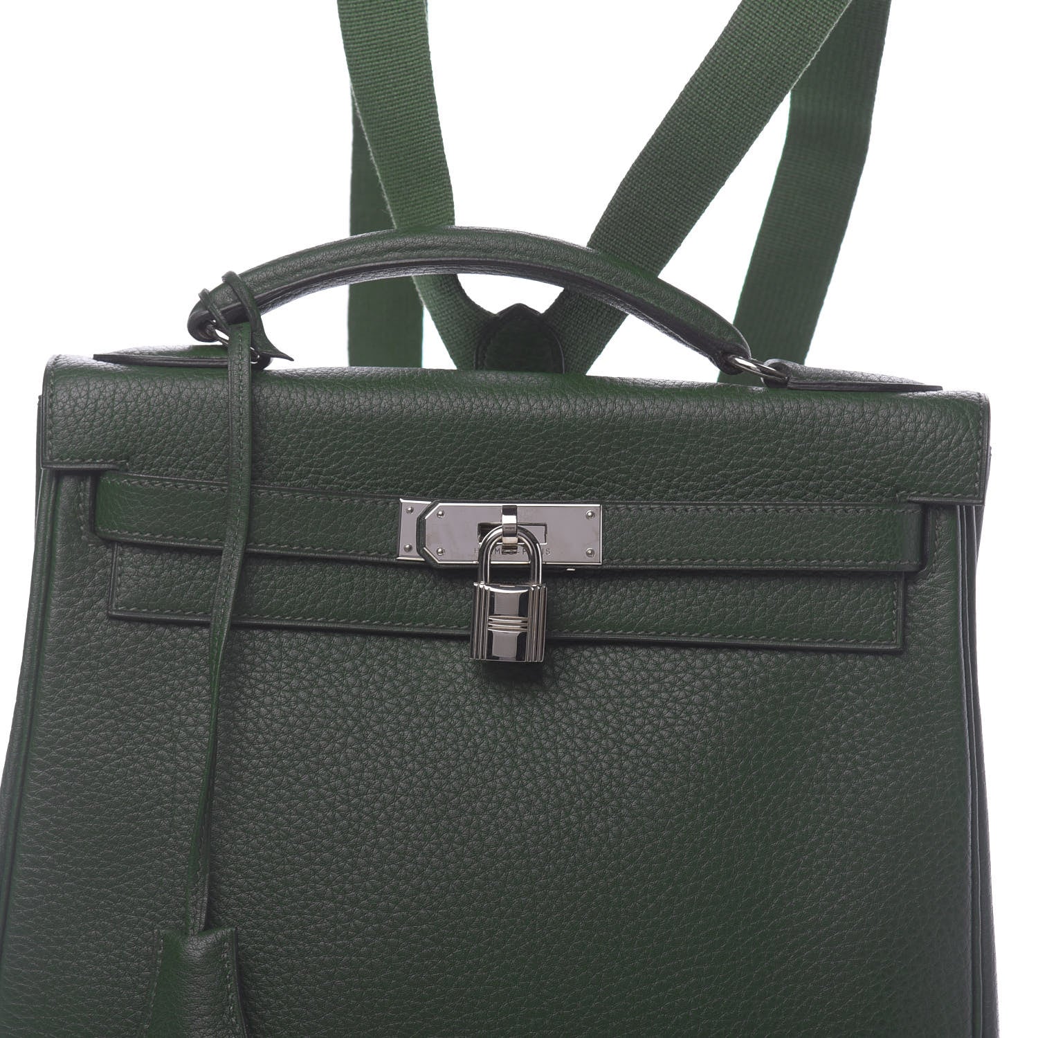 Hermes Togo Kelly Ado Backpack Vert Fonce 25 of 32