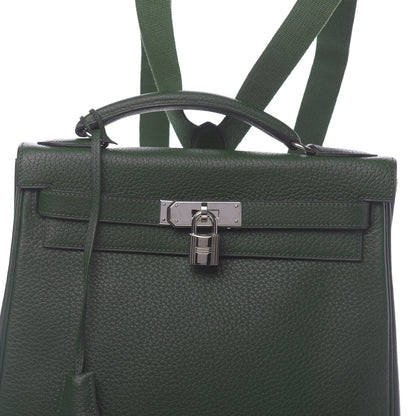 Hermes Togo Kelly Ado Backpack Vert Fonce 25 of 32