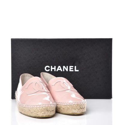 Chanel Patent CC Espadrilles 36 Pink 12 of 12