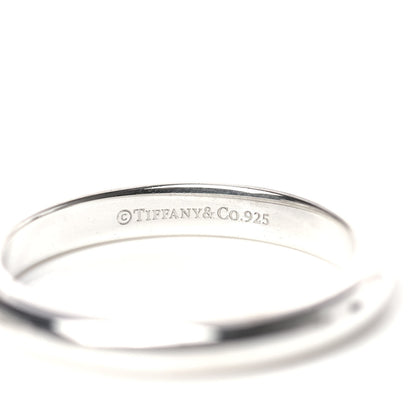 Tiffany Sterling Silver Enamel Return to Tiffany Double Heart Ring Blue 56 7.5 4 of 5