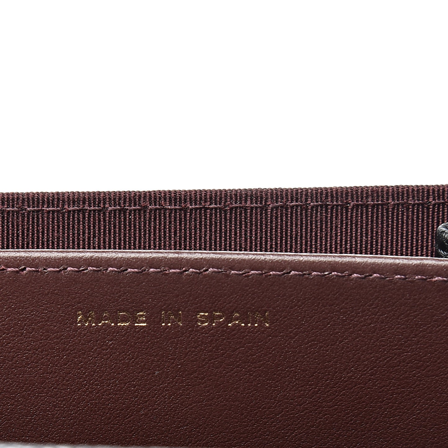 Caviar Quilted Flap Card Holder Wallet Black