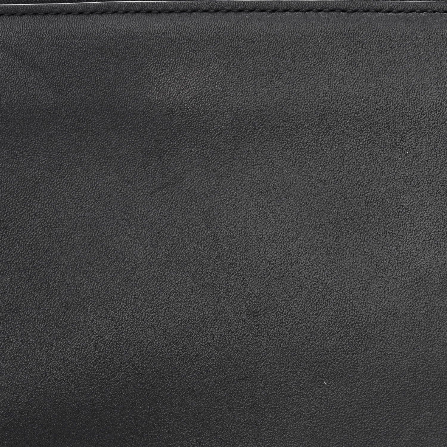 Celine Lambskin Large Trio Crossbody Bag Black 13 of 16