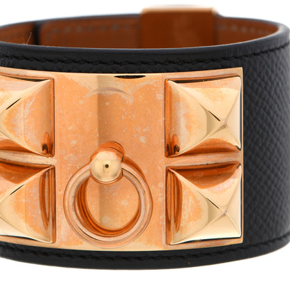 Hermes Epsom Collier de Chien CDC Bracelet S Black 8 of 10