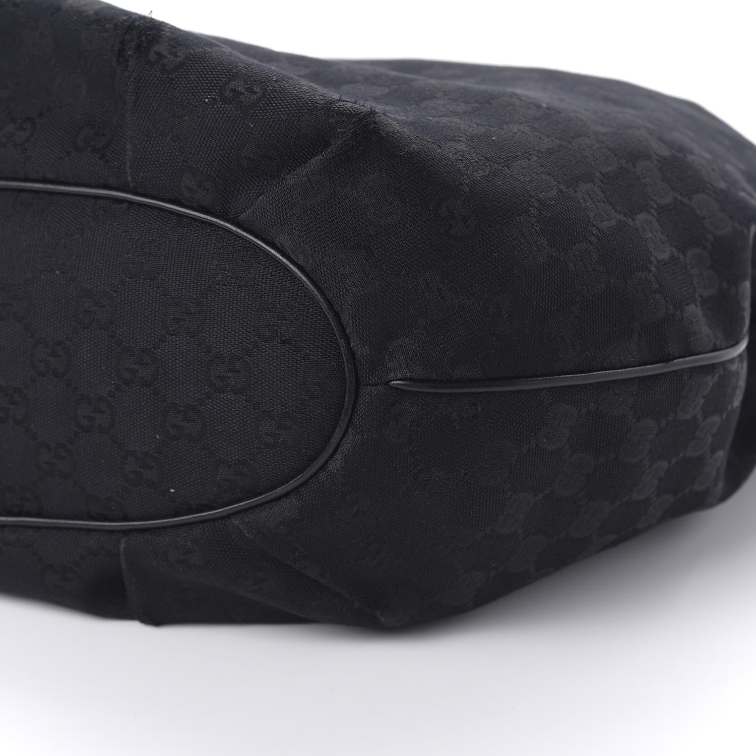 Gucci Monogram Pelham Medium Hobo Black 7 of 14