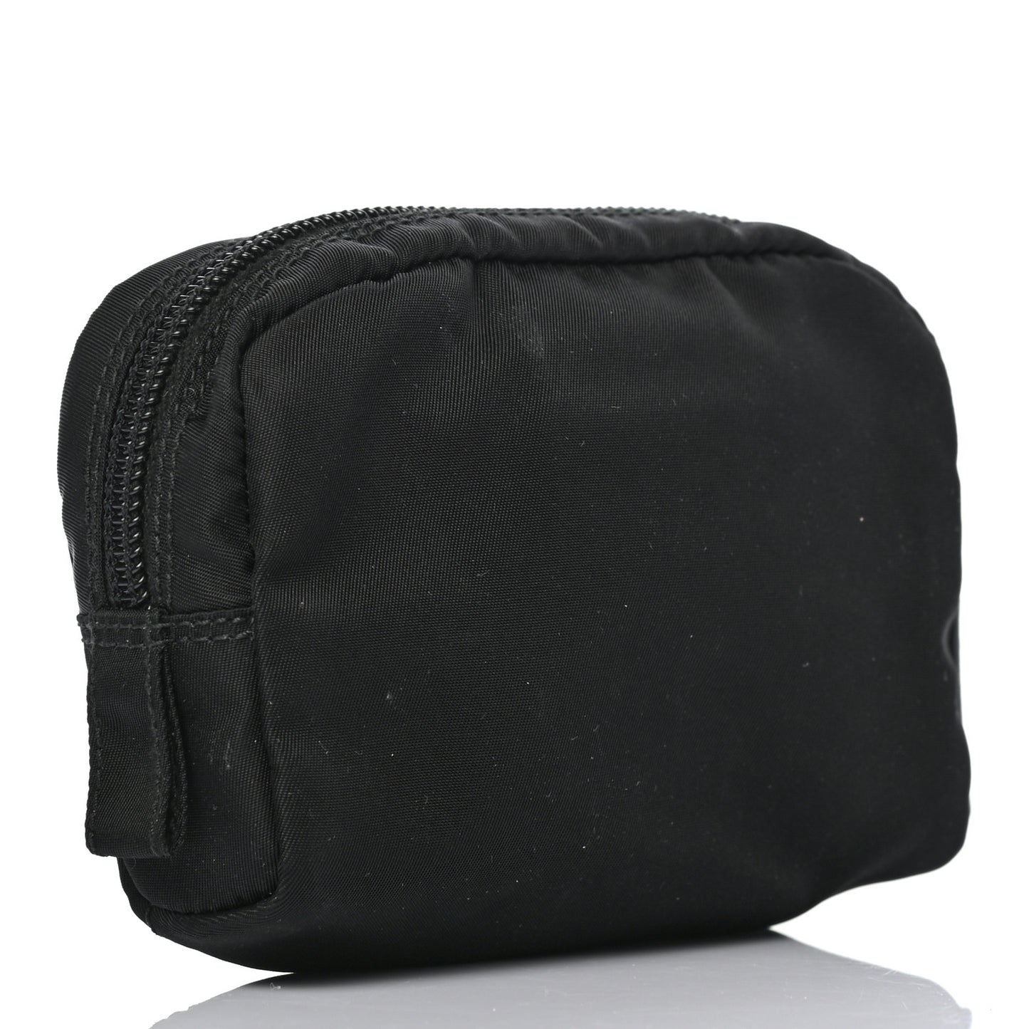 Tessuto Nylon Saffiano Pouch Black
