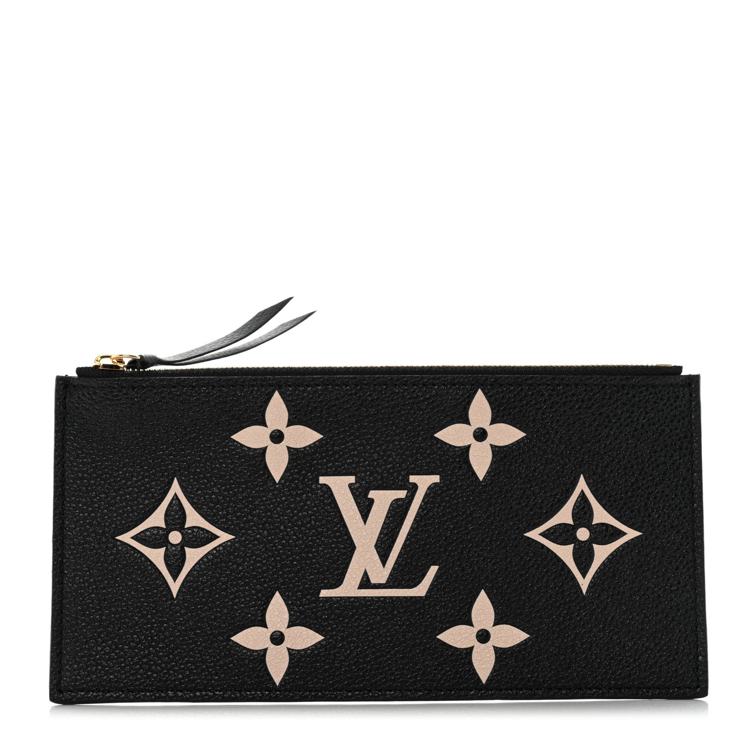 Louis Vuitton Empreinte Monogram Giant Crafty Pochette Felicie Zippered Insert Black 1 of 6
