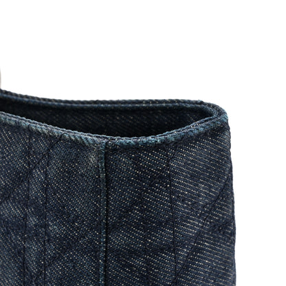 Christian Dior Denim Cannage Large Lady Dior Blue 17 of 18