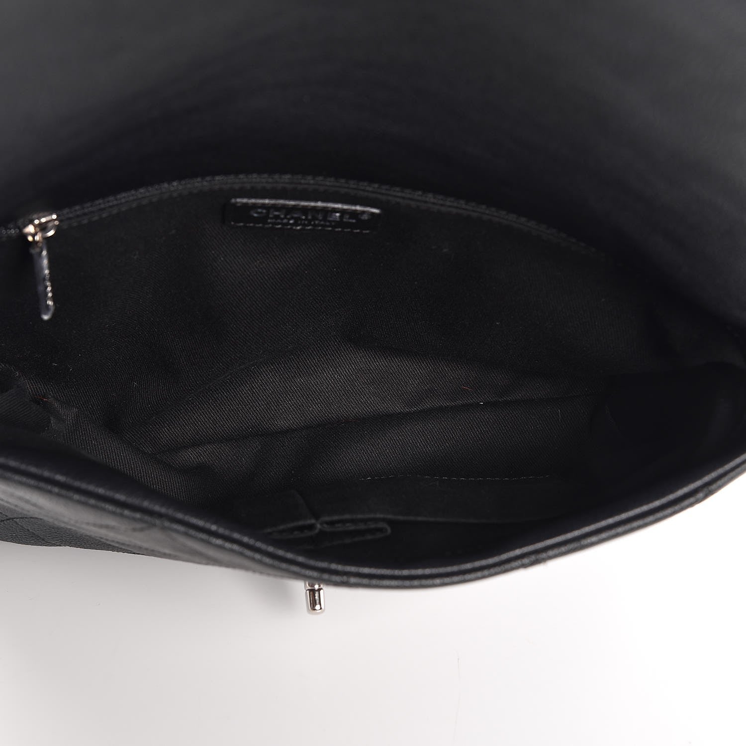 Chanel Grained Calfskin Stitched Small Braided With Style Flap Black 5 of 8