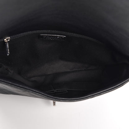 Chanel Grained Calfskin Stitched Small Braided With Style Flap Black 5 of 8